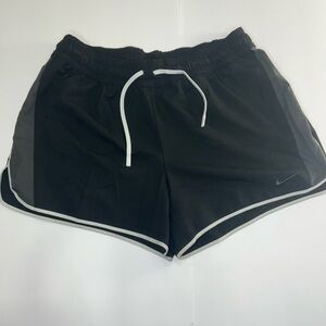 Nike Dri-Fit Black Athletic Running Shorts women’s Size XL